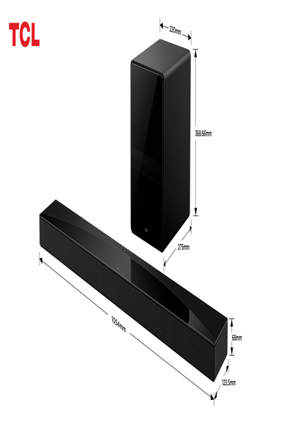 TCL Q Q75H SOUND BAR WITH DOLBY ATMOS - Q75HE