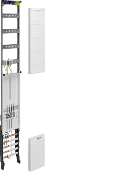Panneau complet Hager 1ZP/VT-4rh ZH52P9K
