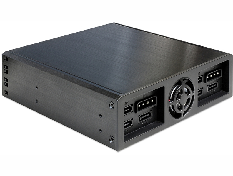 Delock 5.25" Mobile Rack for 6 x 2.5" SATA HDD / SSD - 47221