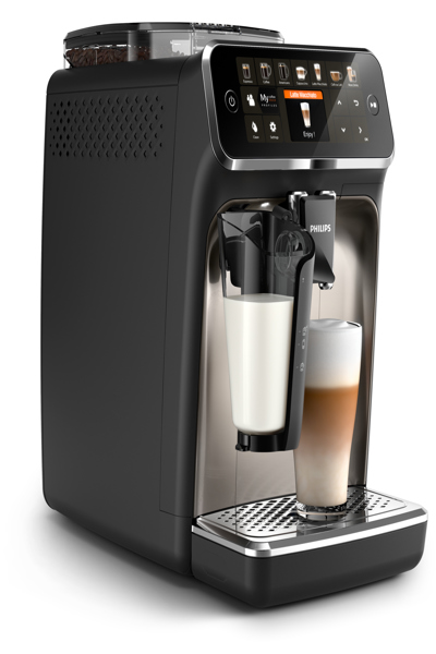 Philips EP5447/90 5400 Series LatteGo Kaffeevollautomat Schwarz - Super automatic espresso machine - 15 Bar - EP5447/90