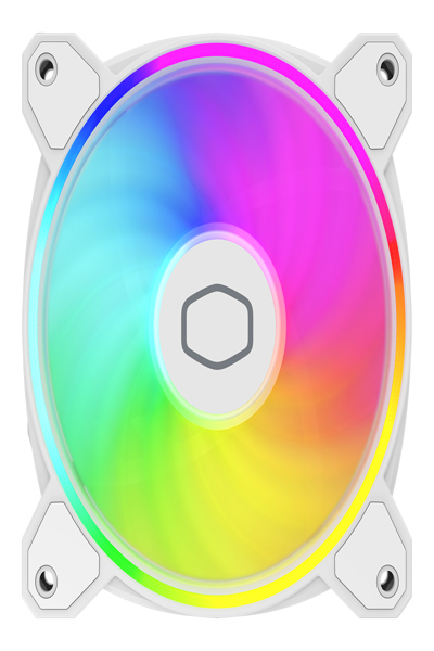 Cooler Master 12025 Duo Loops ARGB Gen 2 White Fan - MFL-B2DW-21NP2-R2