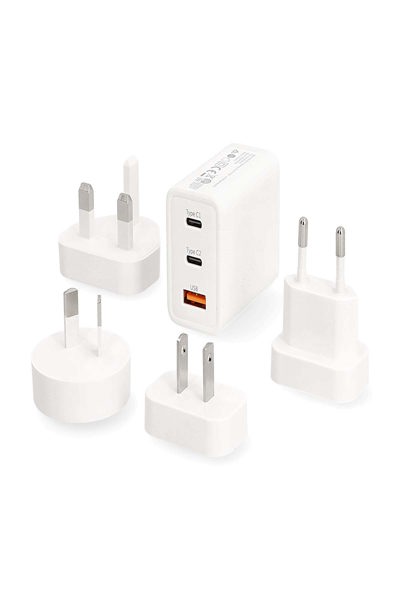 Nedis Reise-Adapter| 100 - 240 V AC 50/60 Hz| 65 W| Weiss