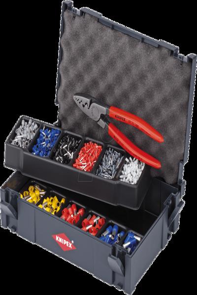 Assortiment de sertissage KNIPEX pour embouts 97 90 06