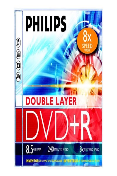 Philips DR8S8J05C/00 8.5GB DVD+R DL - DR8S8J05C/00