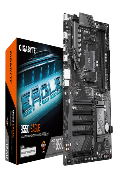 Gigabyte B550 EAGLE B550 AM4 ATX DDR4 Motherboard - B550 EAGLE