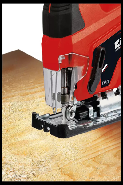 Scie sauteuse sans fil Einhell Power x-Change TC-JS 18/70 Li 18 volts rouge/noir batterie Li-ion 2