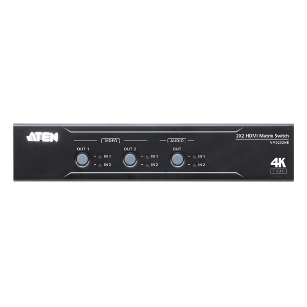 ATEN VM0202HB - Video/audio switch - VM0202HB-AT-G