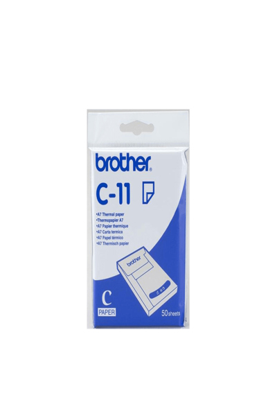 Brother A7 (74 x 105 mm) 50 sheet(s) thermal paper - C11