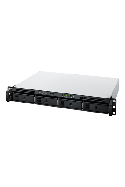 Synology RackStation RS422+, NAS, Rack (1U), Ryzen Embedded, R1600, 2 Go, DDR4
