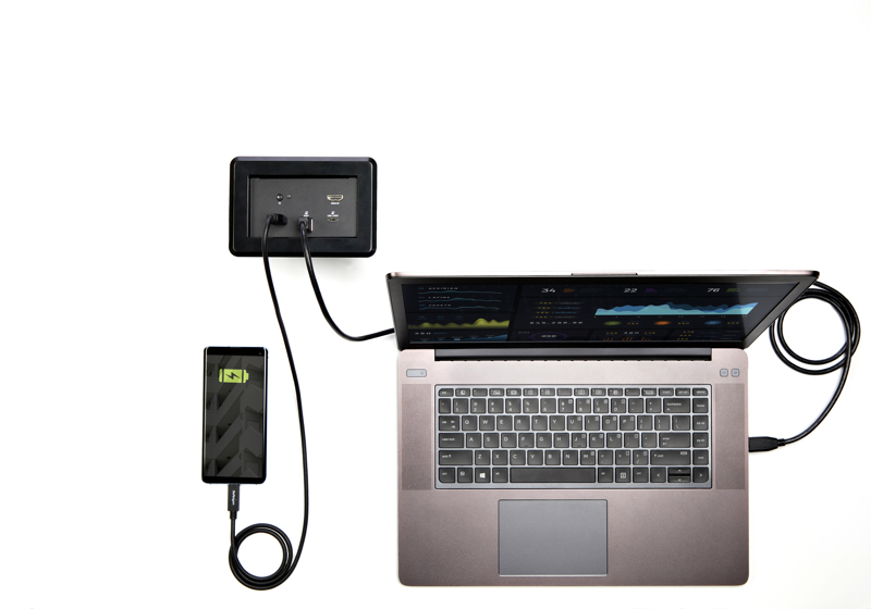 StarTech Laptop Docking Module for Conference Table Connectivity Box - MOD4DOCKACPD