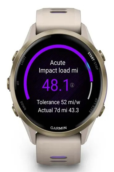 Garmin Forerunner 970 Soft Gold Titanium Android