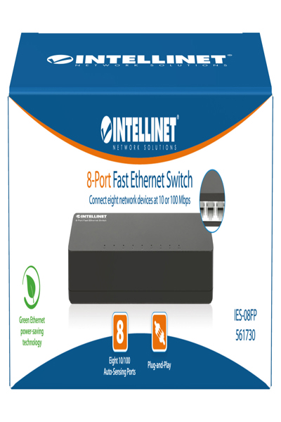 Intellinet Switch - 8 x 10/100 - 561730