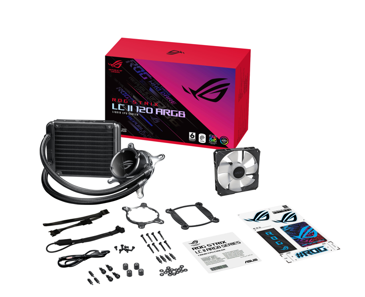 ASUS ROG STRIX LC II 120 ARGB Processor liquid cooling - 90RC00D1-M0UAY0