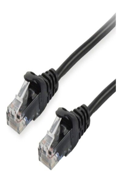 Equip Cat6A U/UTP Patch Cable 2xRJ45 Black LSZH