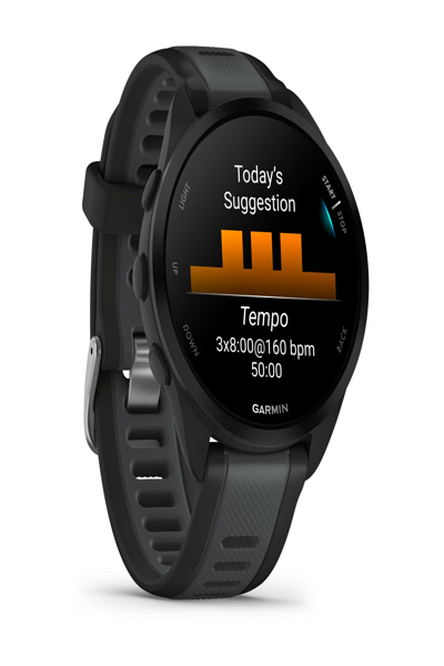 Garmin Forerunner 165 Dark Grey/Black Sport Watch - 010-02863-30