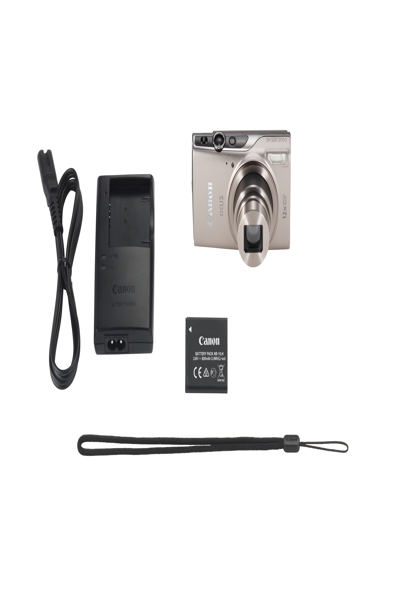 Canon IXUS 285 HS - Digital Camera - 20.2 MP CMOS - Display: 7.62 cm/2.3" TFT - Silver - 1079C001