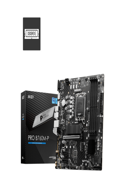 MSI Pro B760M-P LGA1700 DDR5 - 7E02-009R