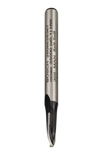 Bosch HohlkehlfrÃƒÂ¤ser Standard for Wood O 8mm Radius 4mm Schaft 8mm