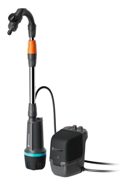 Gardena Battery-Powered Rain Barrel Pump 2400 ComfortAutomatic 18V P4A solo Rainwater Harvesting System