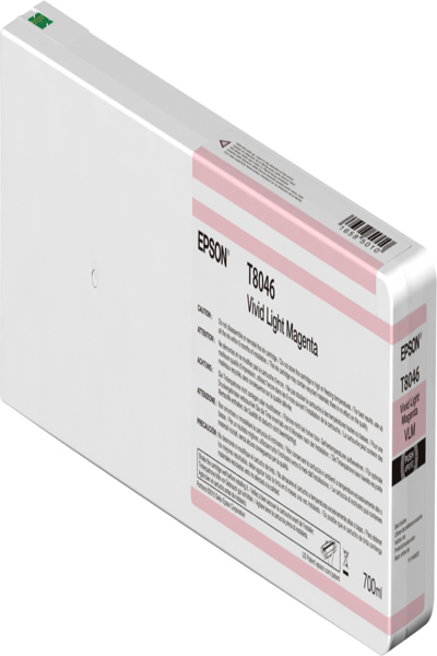 Epson Singlepack Vivid Light Magenta T804600 UltraChrome HDX/HD 700 ml - Magenta clair - Encre pigmentée - 700 ml - 1 pièce(s)