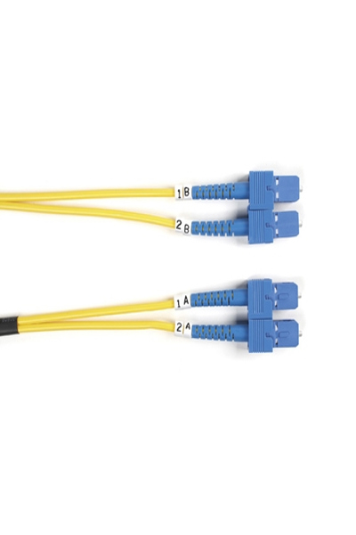 Black Box patchkabel - SC single-mode (hane) till SC single-mode (hane) - FOSM-LSZH-002M-SCSC