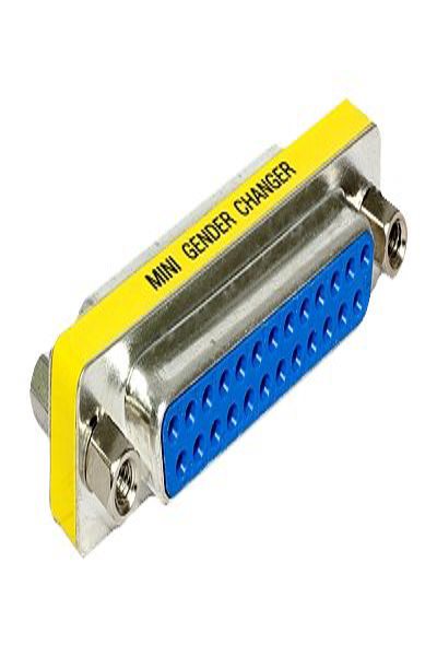 Delock Adapter Sub-D - Serial / parallel gender changer - 65483