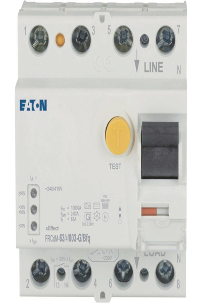 Disjoncteur différentiel Eaton FRCDM-63/4/003-G/BFQ