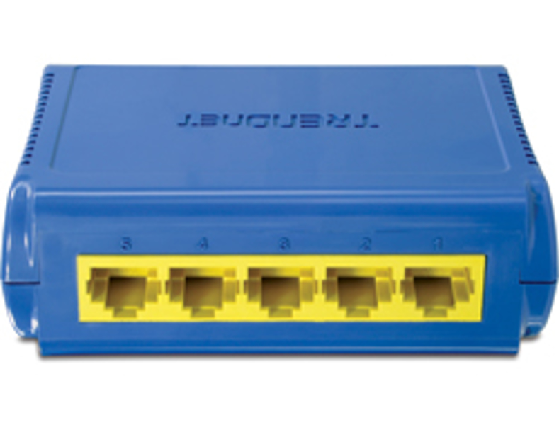 TRENDnet TE100 S5 - Switch - 5 portar - TE100-S5