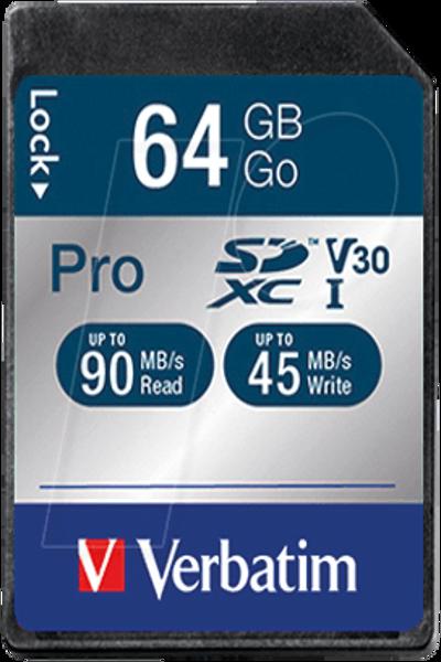 Verbatim PRO - Carte mémoire flash
