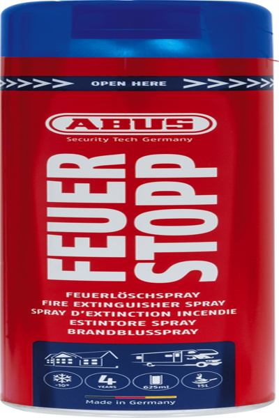 ABUS Security-Center ABUS AFS625 - Foam - A - B - F (K) - Handheld - 25 s - 4 m - Red