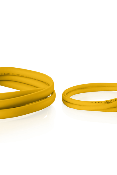DIGITUS Patch cable Cat 6 U-UTP Slim - Cable - Network - DK-1618-003S-Y