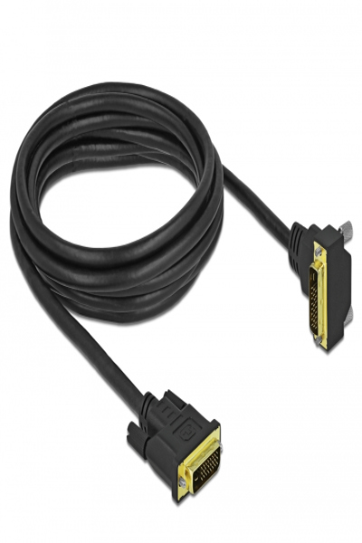 Delock DVI-kabel - dubbel länk - 85895