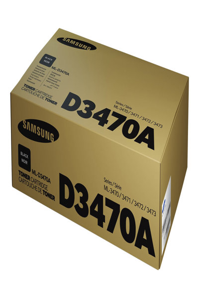 Samsung ML-D3470A Black Toner Cartridge - 4000 pages - Black - 1 pc(s)