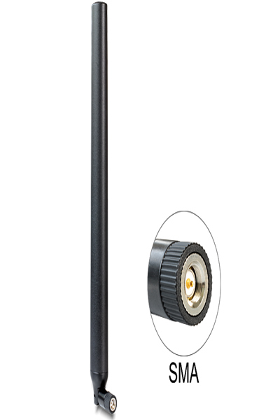 Delock LTE SMA-antenn med flexibel koppling - 88436