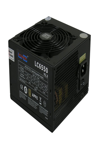 LC6550 v2.2: 550W ATX Power Supply - LC6550 V2.3