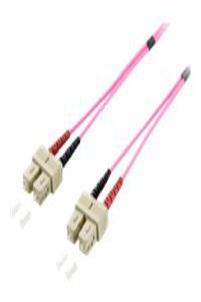 Câble de raccordement fibre optique SC/SC Equip - OM4 - 10 m - 104 g - 330 mm - 25 mm - 200 mm - 109,38 g