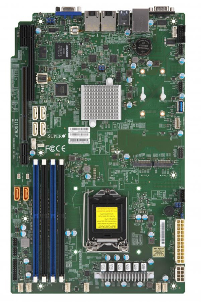 Supermicro X11SCW-F - Intel - LGA 1151 (Socket H4) - MBD-X11SCW-F-O