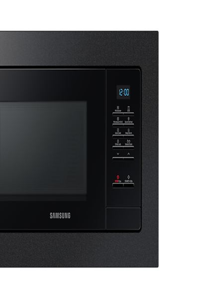 Samsung MQ7000A, Built-in, Grill microwave, 23 L, 800 W, Buttons, Black - MG23A7013CB