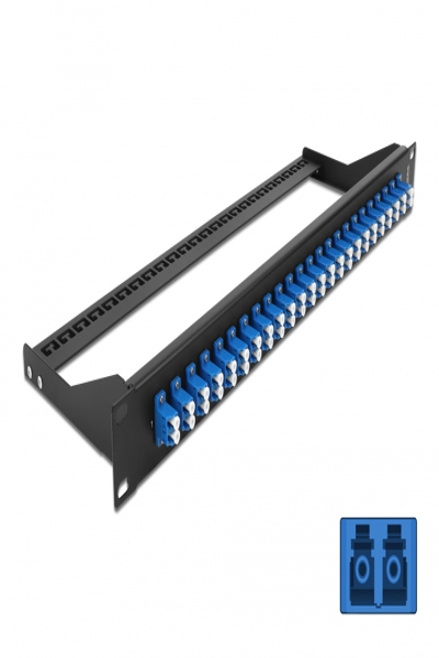Delock Patchpanel - rackmonterbar - 43386