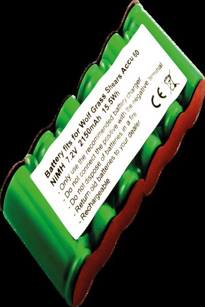 Batterie de remplacement Frei Battery 31043 Wolf BS60 NiMh