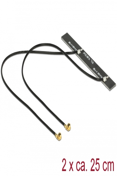 Delock WLAN 802.11 ac/a/h/b/g/n Twin - 89631