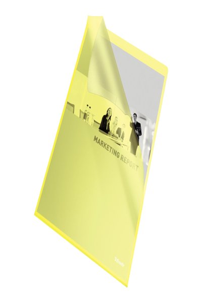 Esselte Leitz 54842 - A4 - Polypropylene (PP) - Yellow - Portrait - 220 mm - 1 mm