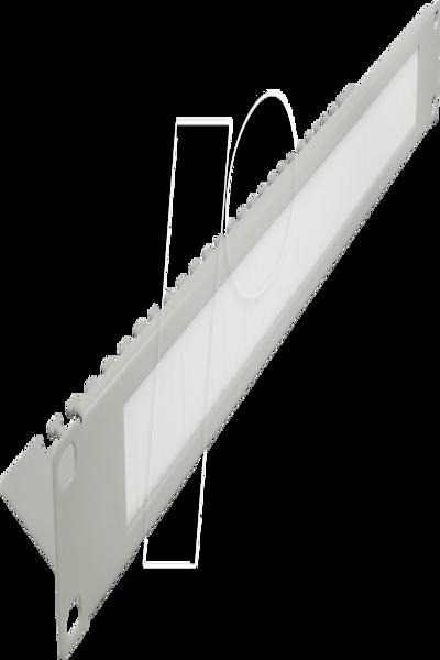Delock Kabelhanteringsborste med kabelstödplatta - 66538