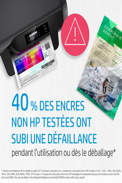 HP DeskJet 301XL Ink Cartridge: Black, 8ml Original - D8J45AE