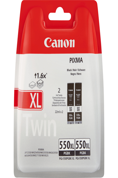 Canon PGI-550PGBK XL Twin pack - 6431B005