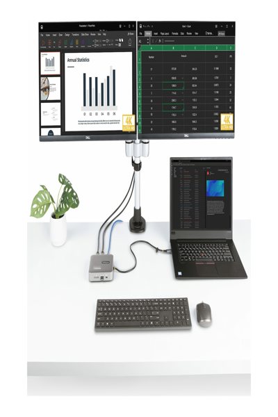 StarTech.com Universal USB C multiport adapter - 102B-USBC-MULTIPORT