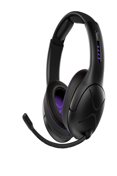 PDP Victrix Gambit Wireless Gaming Headset - Wired & Wireless - 20 - 20000 Hz - Gaming - 301 g - Headset - Black - Purple - 052-003-EU