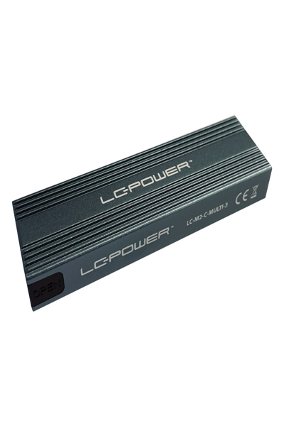 LC-M2-C-Multi-3: M.2 NVMe & SATA SSD Enclosure - LC-M2-MULTI-3