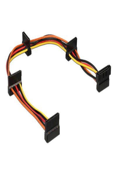 Répartiteur d'alimentation Delock - Alimentation SATA (P) vers alimentation SATA (R)