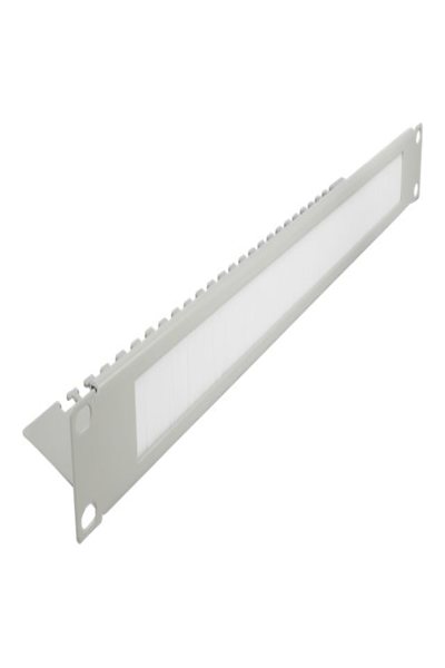 Delock Kabelhanteringsborste med kabelstödplatta - 66538